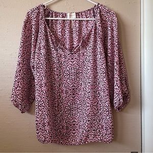 Laundry by Shelli Segal Pink Blouse